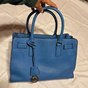 Blue “Dillion” Michael Kors handbag/purse
